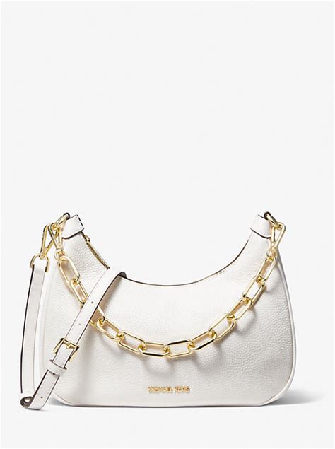 michael kors chroma bag|cora chain link leather bag.